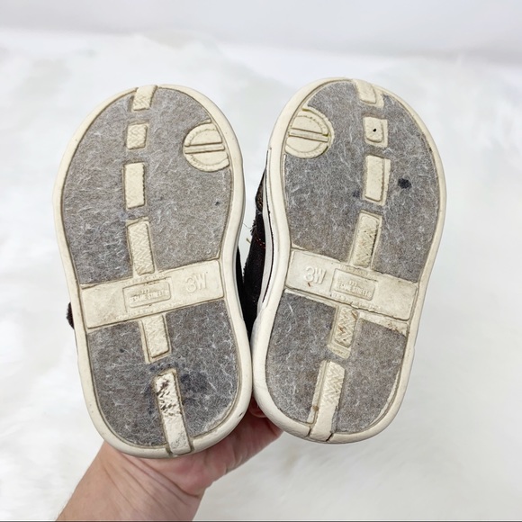 ELMO toddler sneakers brown Velcro straps - Picture 6 of 8